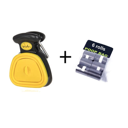 Ultimate Dog Pet Travel Pooper Scooper with Eco-Friendly Bags - Convenient, Foldable Waste Cleaner for Easy Cleanup