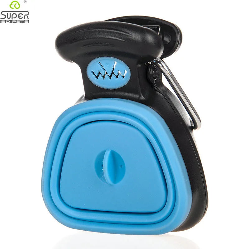 Ultimate Dog Pet Travel Pooper Scooper with Eco-Friendly Bags - Convenient, Foldable Waste Cleaner for Easy Cleanup