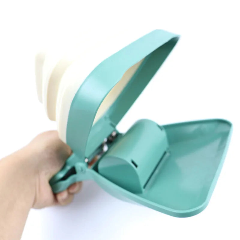 Ultimate Dog Pet Travel Pooper Scooper with Eco-Friendly Bags - Convenient, Foldable Waste Cleaner for Easy Cleanup