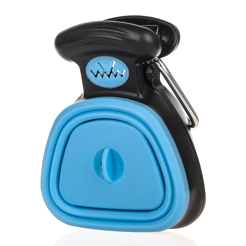 Ultimate Dog Pet Travel Pooper Scooper with Eco-Friendly Bags - Convenient, Foldable Waste Cleaner for Easy Cleanup