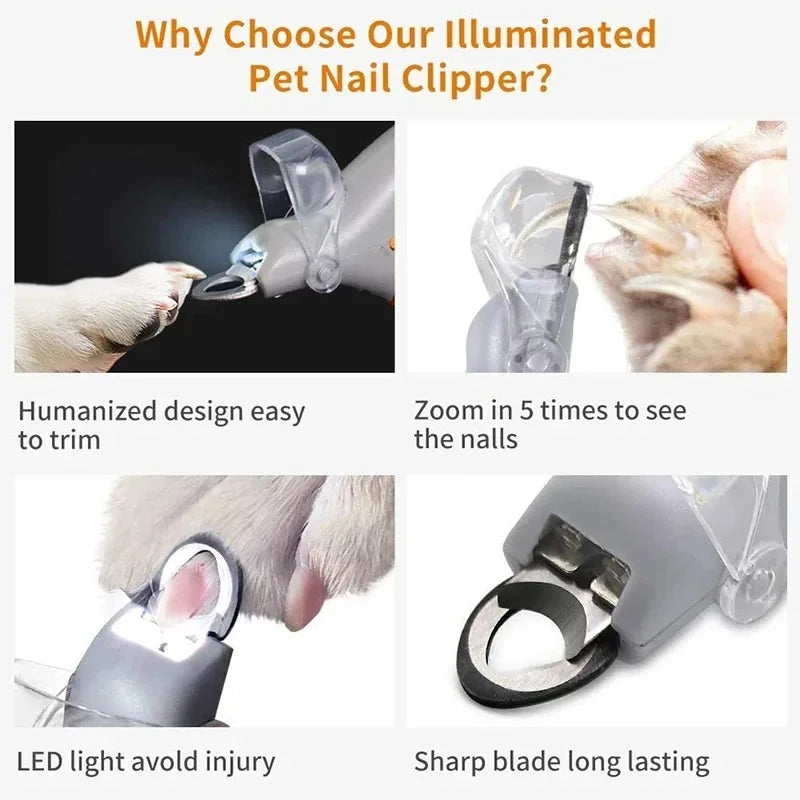 PawGlow LED Pet Nail Clipper